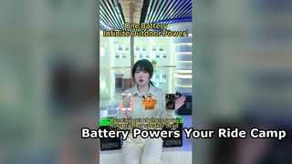 ? Μία μπαταρία, άπειρη ισχύς σε εξωτερικούς χώρους!